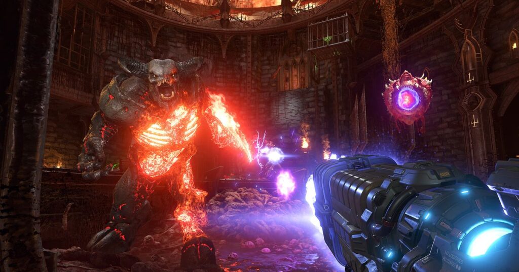 Doom Eternal och Wolfenstein leder PS Plus Extra-spel som kommer i april