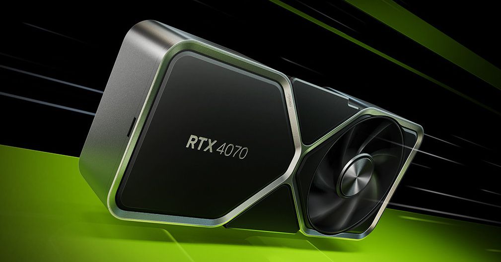 Nvidia tillkännager RTX 4070, en något rimligt prissatt desktop GPU