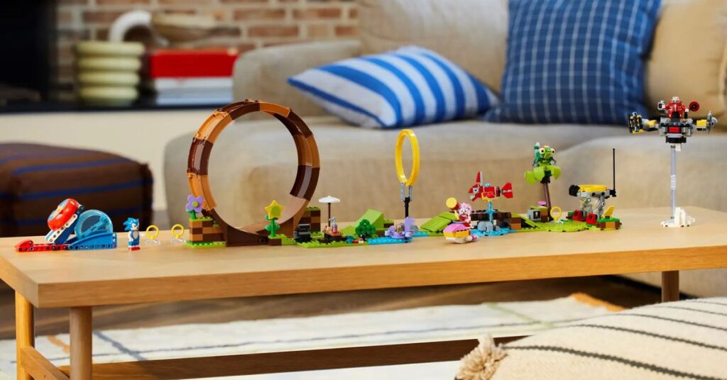 Nya Sonic the Hedgehog Lego-set är i princip Hot Wheels för igelkottar
