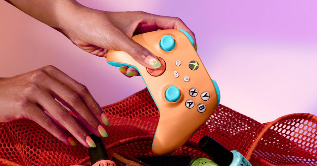 Den nya Creamsicle-färgade Xbox-kontrollen är tillgänglig för förbeställning