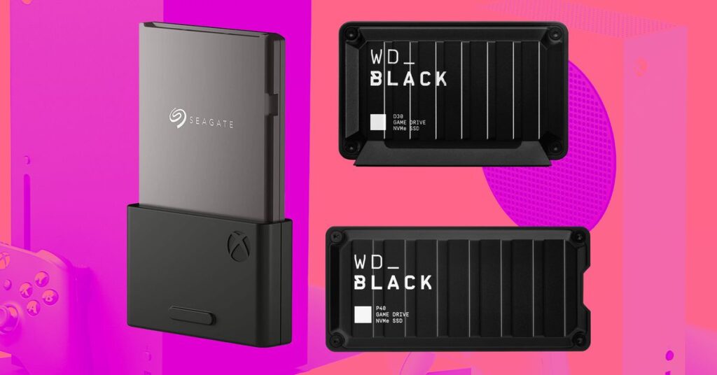 De bästa SSD:erna för Xbox Series X