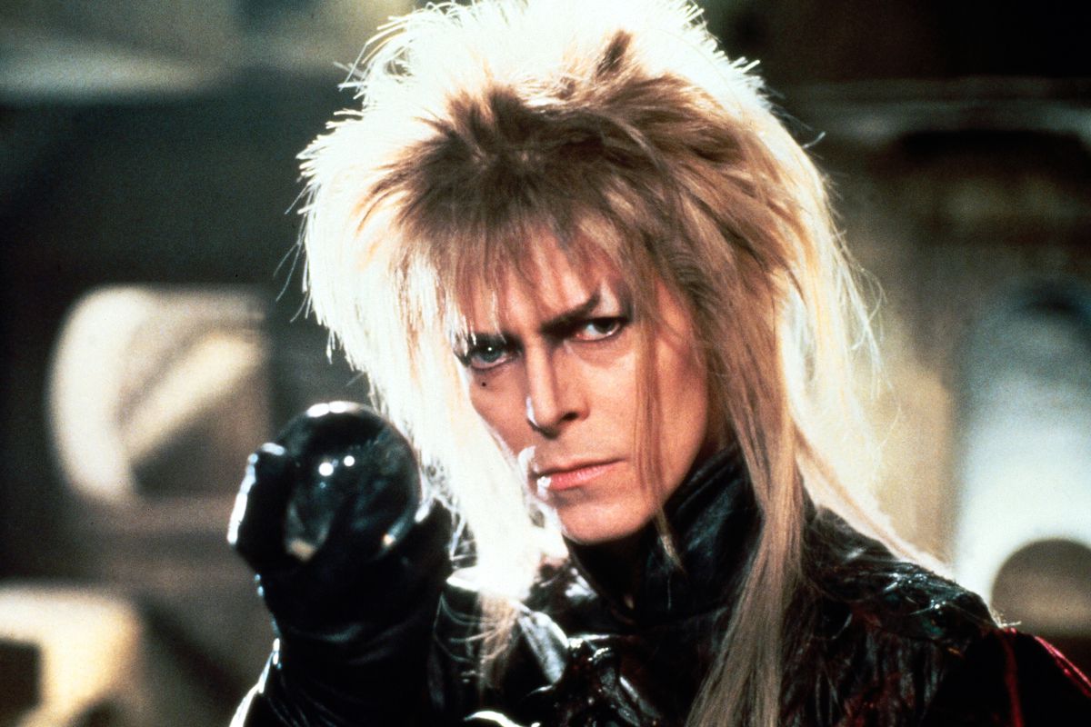 David Bowie som trollkungen Jareth i Labyrinth