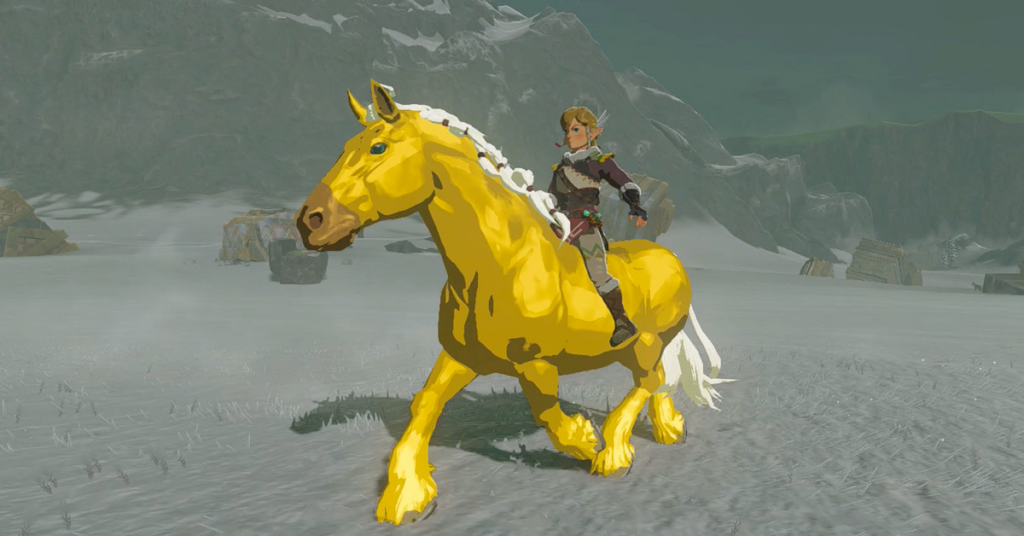Hur man hittar Zeldas gyllene häst i Zelda: Tears of the Kingdom
