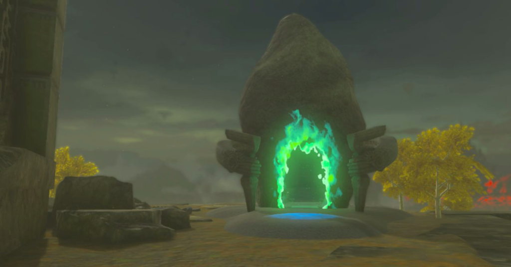 Morok Shrine ‘A Bouncy Device’-lösning i Zelda: Tears of the Kingdom