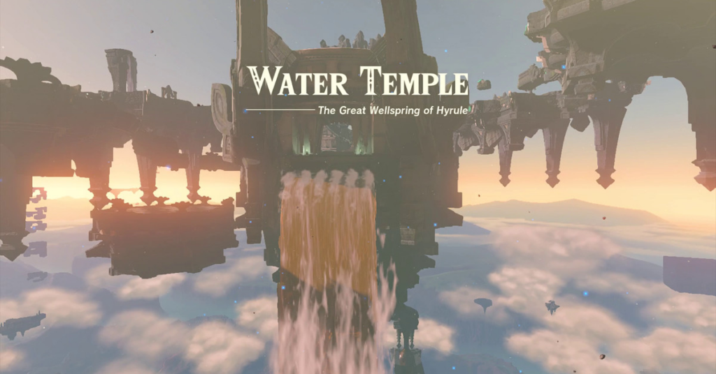 Water Temple genomgång i Zelda: Tears of the Kingdom