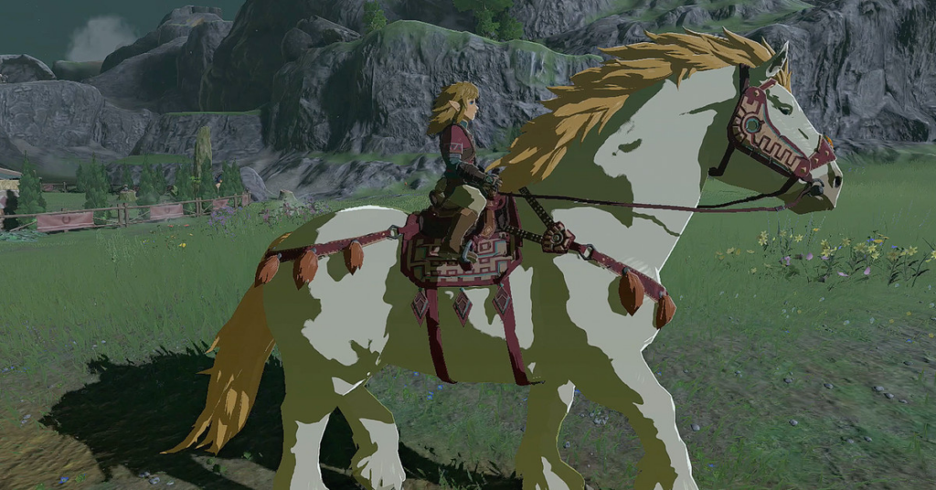 Hur man hittar den jätte vita hingsten i Zelda: Tears of the Kingdom