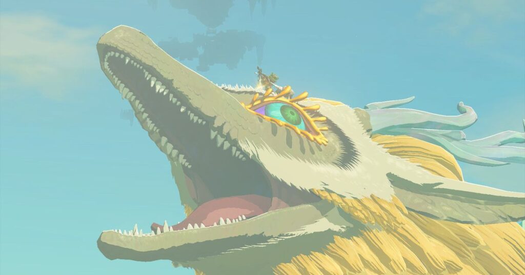 Hur man hittar Light Dragon i Zelda: Tears of the Kingdom