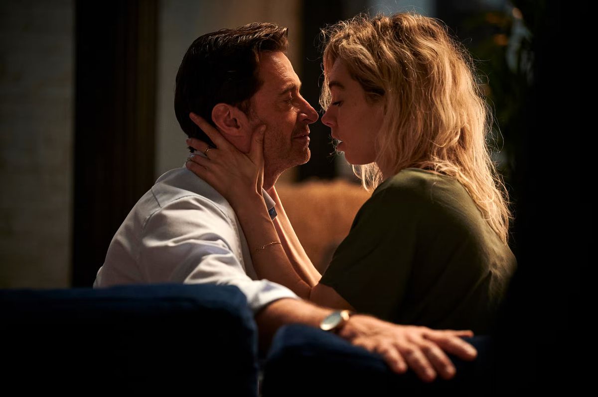 (L-R) Hugh Jackman and Vanessa Kirby in The Son.