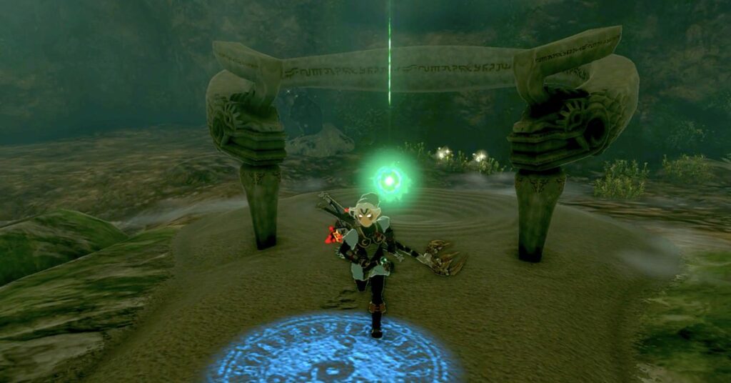 En-oma Shrine-lösning i Zelda Tears of the Kingdom
