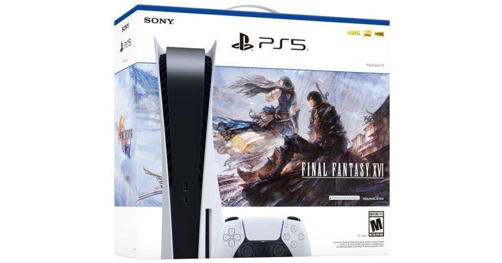 Det senaste PS5-paketet innehåller Final Fantasy 16, tillgängligt för förbeställning nu