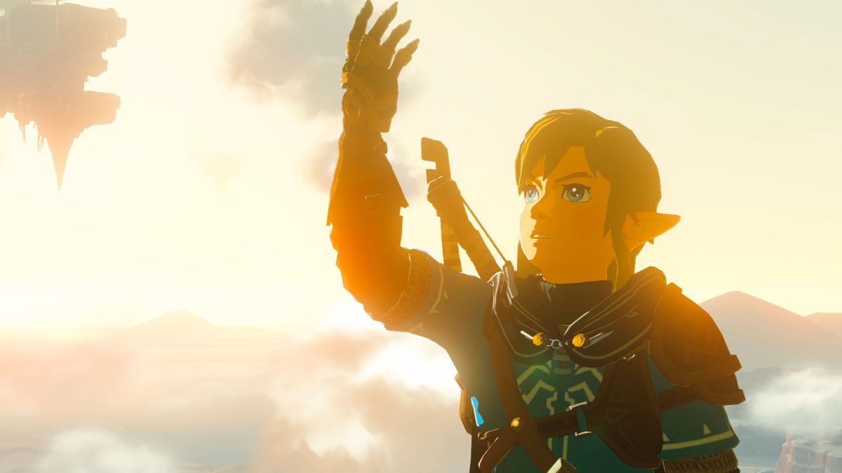En stillbild hämtad från The Legend of Zelda: Tears of the Kingdom.
