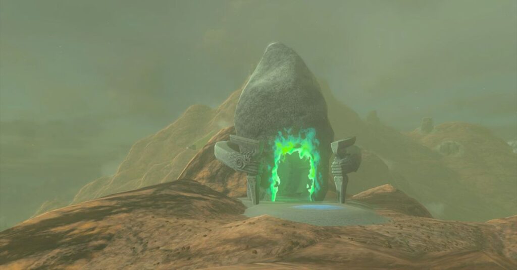 Kikakin Shrine-lösning i Zelda: Tears of the Kingdom