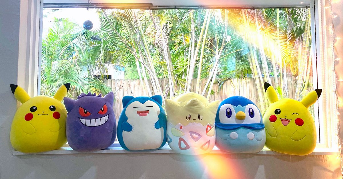 Pokémons nästa Squishmallows inkluderar Piplup, Pikachu