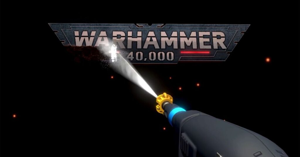 PowerWash Simulator beger sig till Warhammer 40Ks mörka framtid