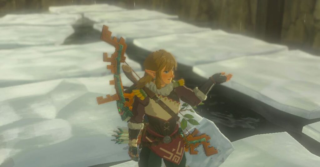Varför drunkna i Zelda: Tears of the Kingdom när du kan göra en isbro