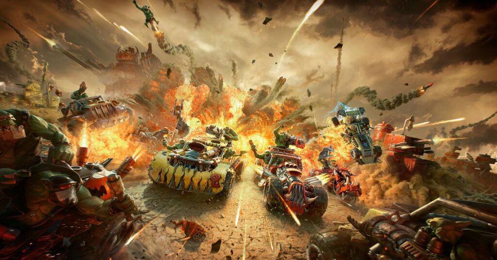 Warhammer 40K går till Twisted Metal i stridsracern Speed ​​Freeks