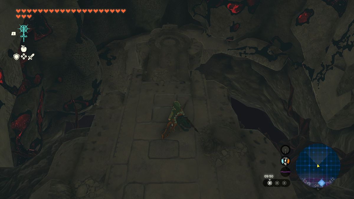 Link når point of no return under Destroy Ganondorf-uppdraget av Zelda Tears of the Kingdom.