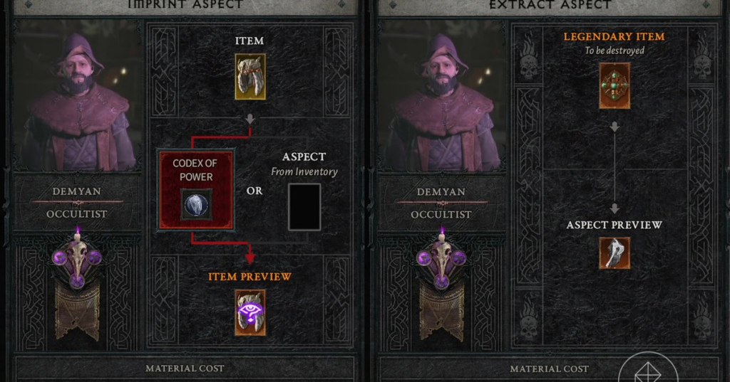 Hur du använder aspekter för att få upp din utrustning i Diablo 4