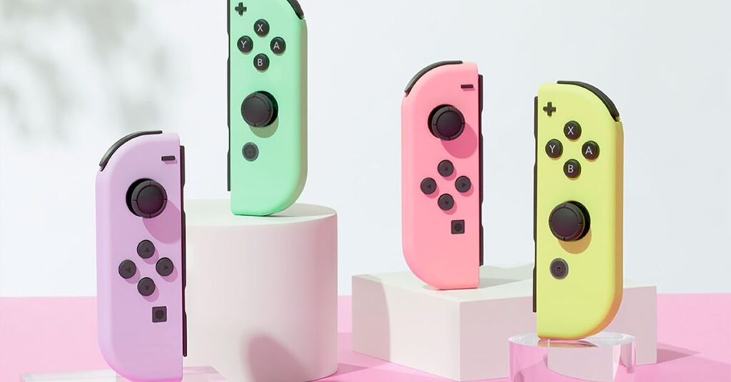 Nintendo har några färgglada nya Joy-Cons på gång