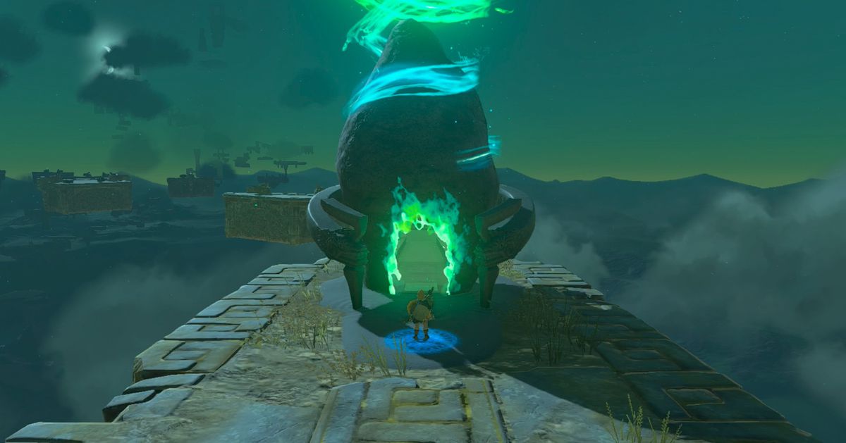 Taninoud Shrine plats och East Hebra Sky Crystal genomgång i Zelda: Tears of the Kingdom