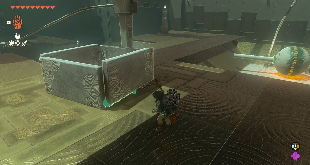 Att göra en låda med Link i The Legend of Zelda: Tears of the Kingdom