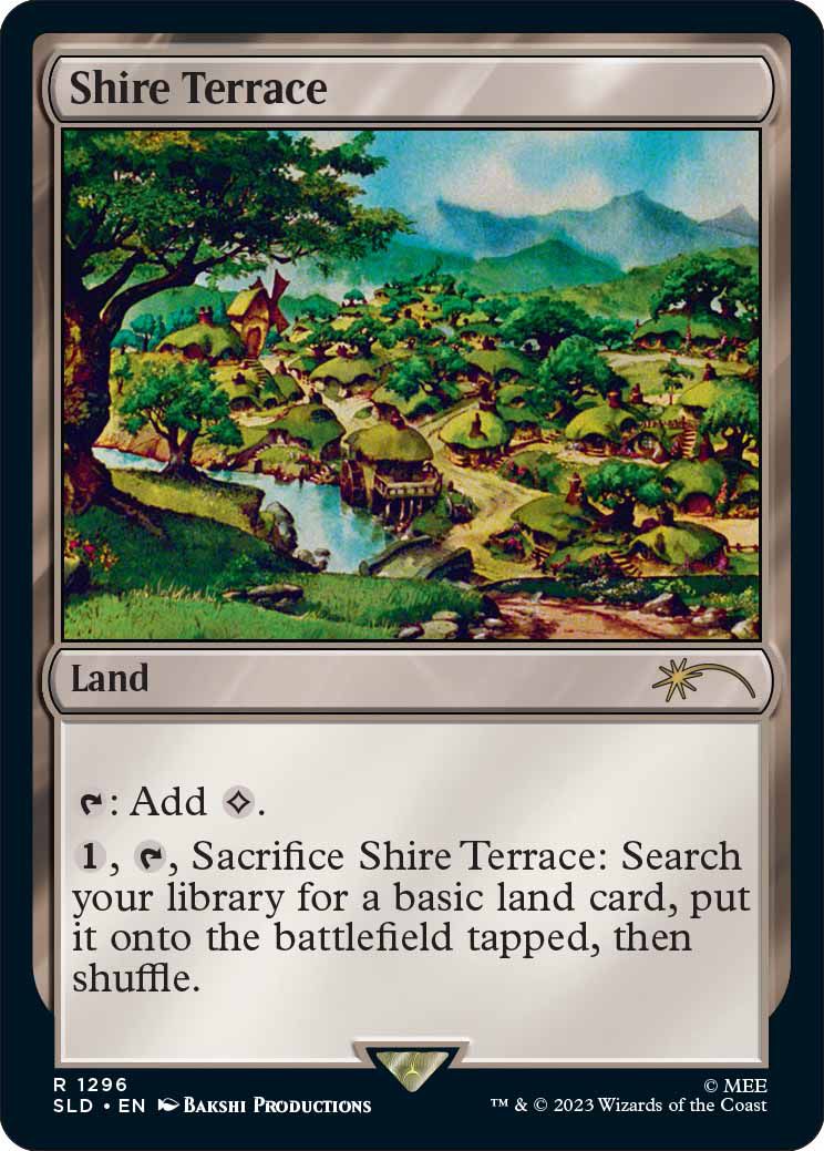 Shire Terrace är ett landkort som, när det offras, tillåter ytterligare mark att spelas till slagfältet som utnyttjas.
