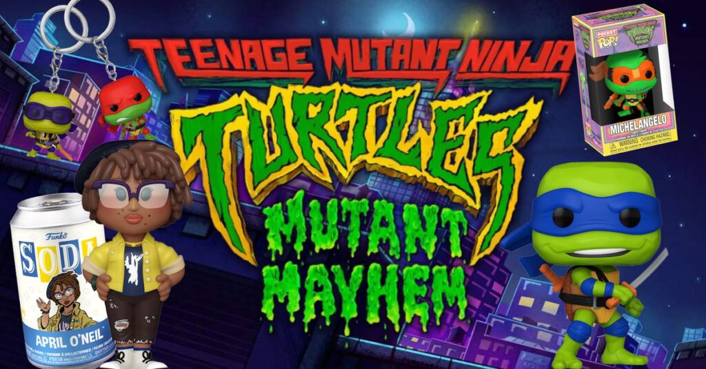 Funko debuterar sin TMNT: Mutant Mayhem-serie av figurer