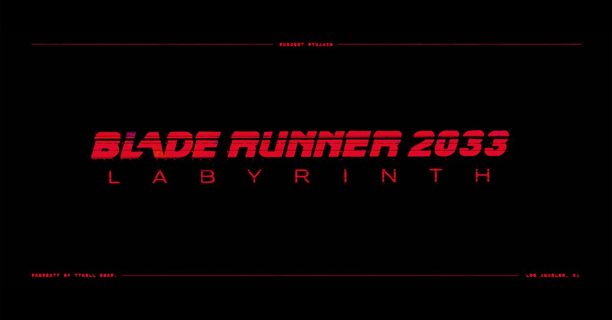 Blade Runner 2033: Labyrinth tillkännagavs av Annapurna Interactive