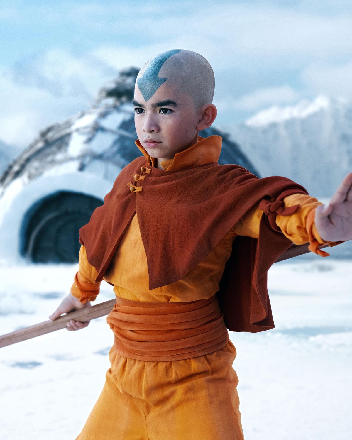 Live-action Aang i Netflix Avatar: The Last Airbender