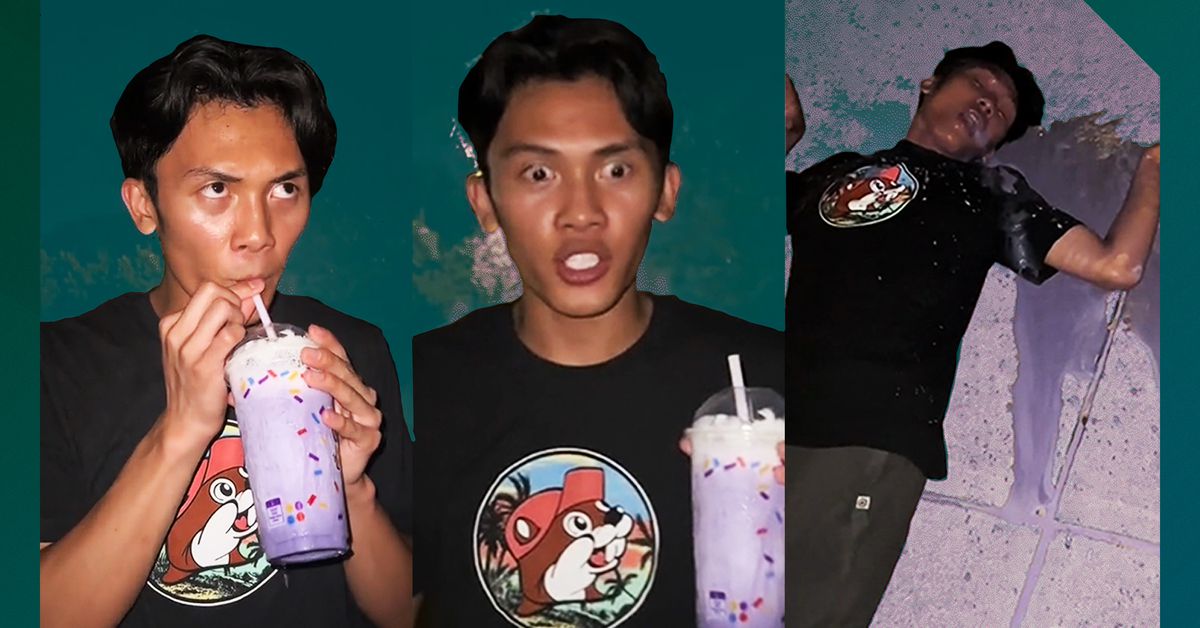 TikToks Grimace shake-trend förvandlar McDonalds maskot till en mördare