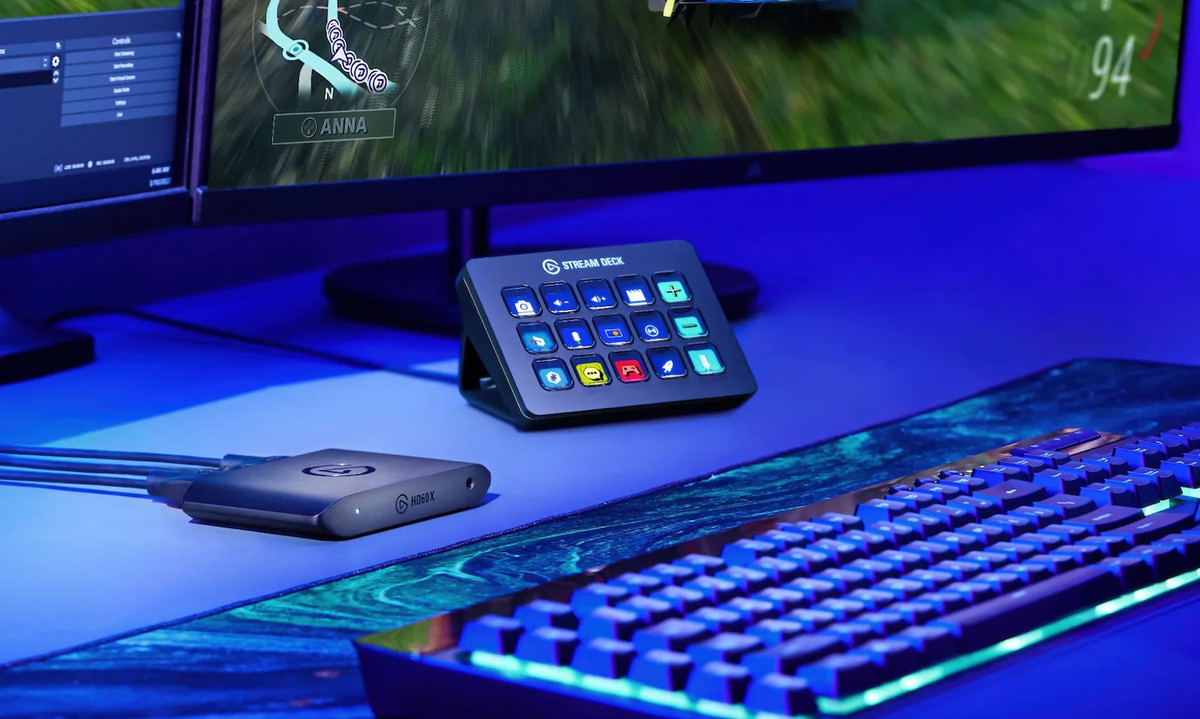 En bild på Elgato Stream Deck Mk.  2 och HD60 X 4K