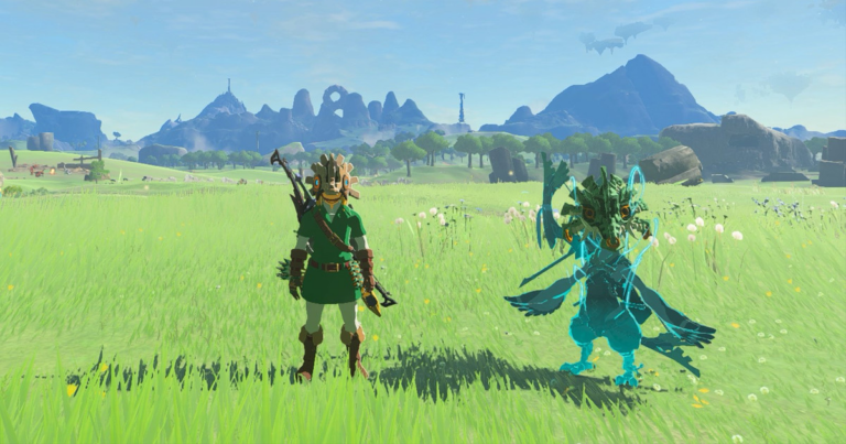 Vah Medoh Divine Helm plats i Zelda: Tears of the Kingdom