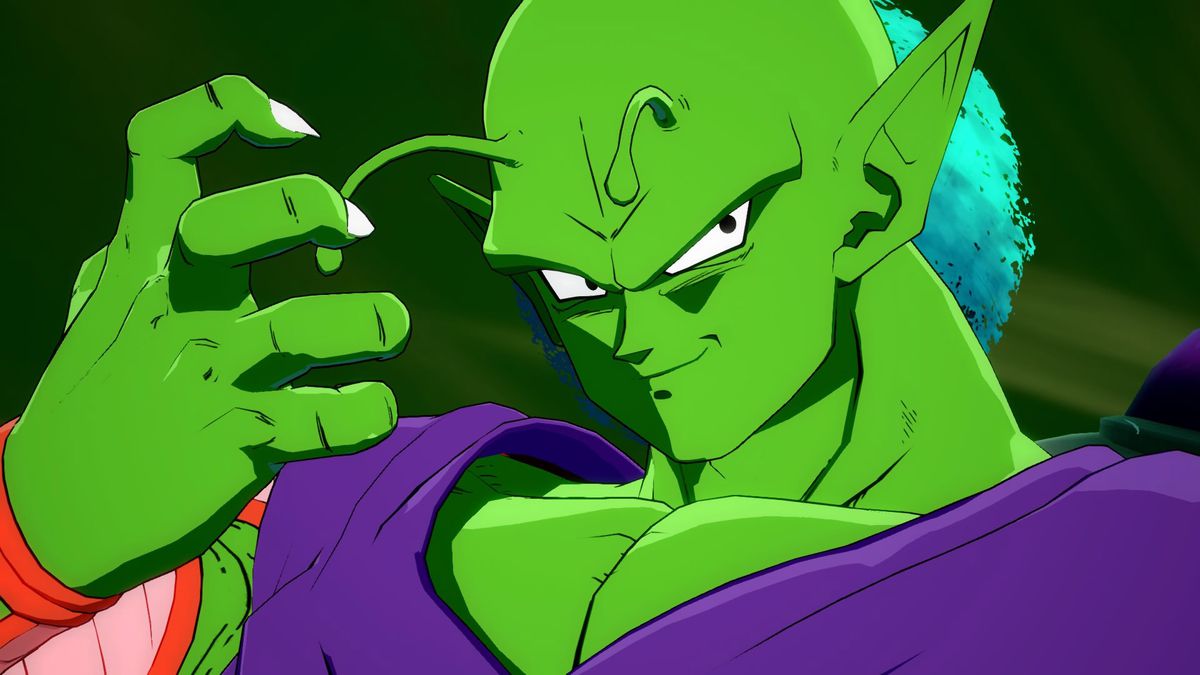 En skärmdump av Piccolo som poserar i Dragon Ball FighterZ