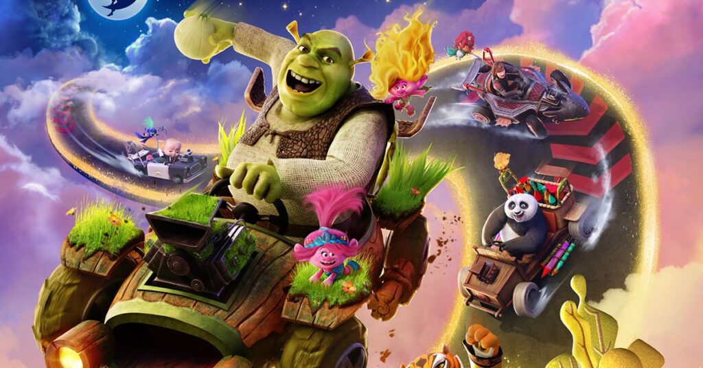 DreamWorks nya kartracer sätter Shrek tillbaka i förarsätet