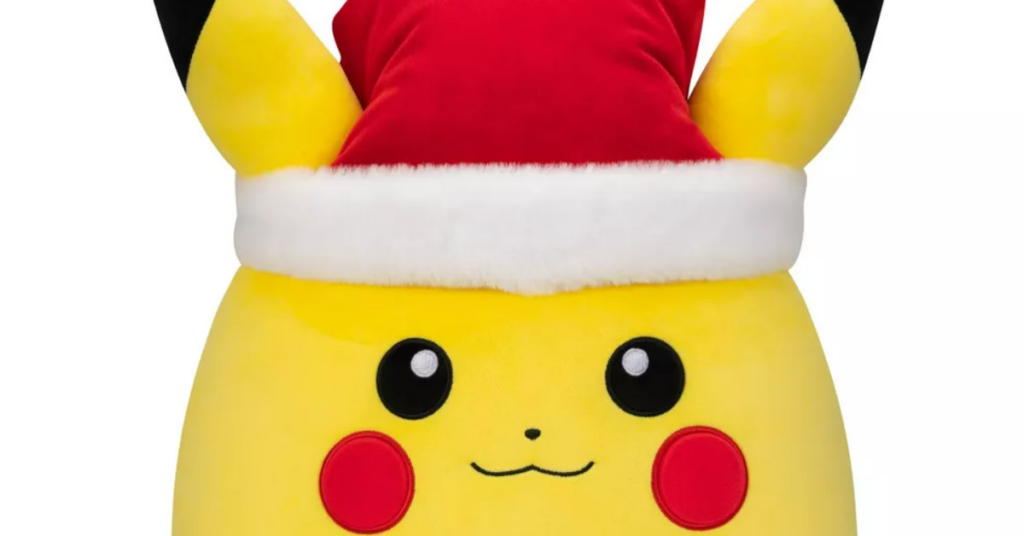 Pikachu gör jul i nya Squishmallow drop