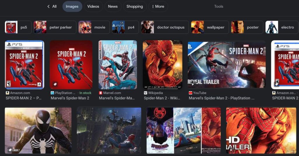 Vilken "Spider-Man 2" menar du, ett spel eller en film, och vilken era?