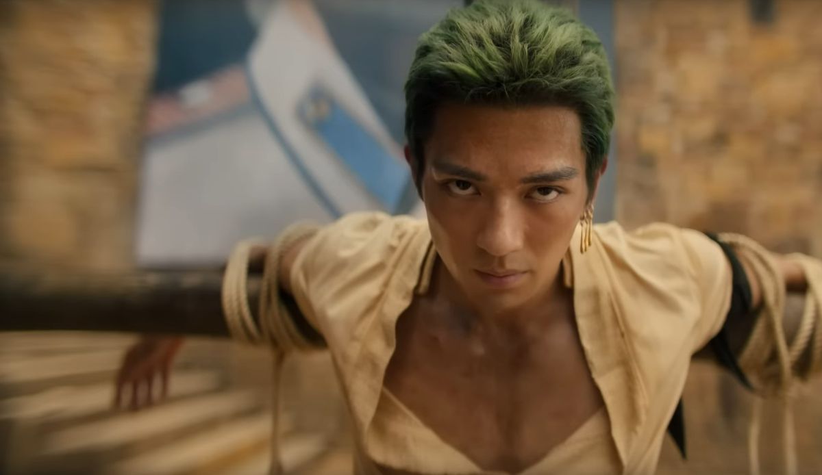 Mackenyu Arata as Roronoa Zoro in Netflix’s live-action One Piece