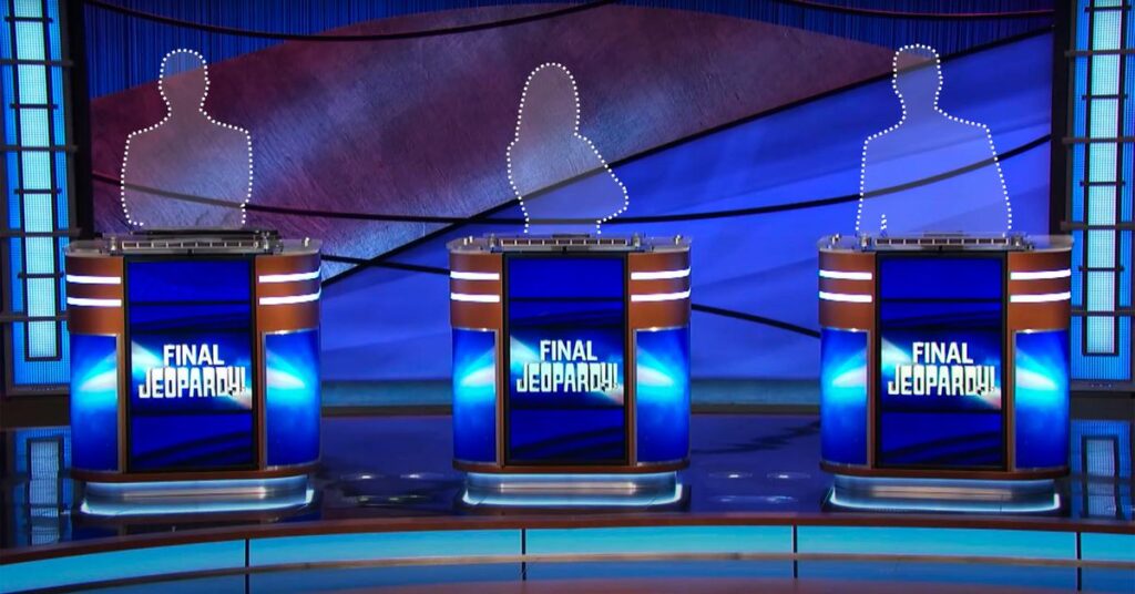 Jeopardy!  tävlande väger om de ska passera WGA strejklinjen