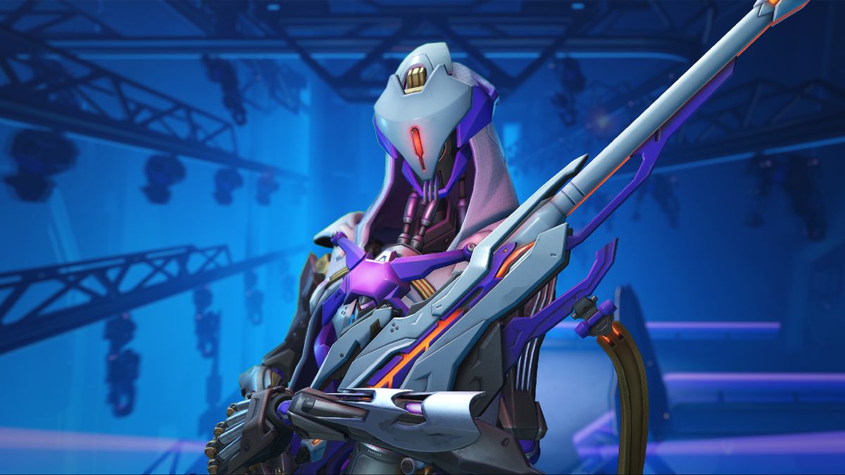 Ana's Null Sector Mythic skin från Overwatch 2