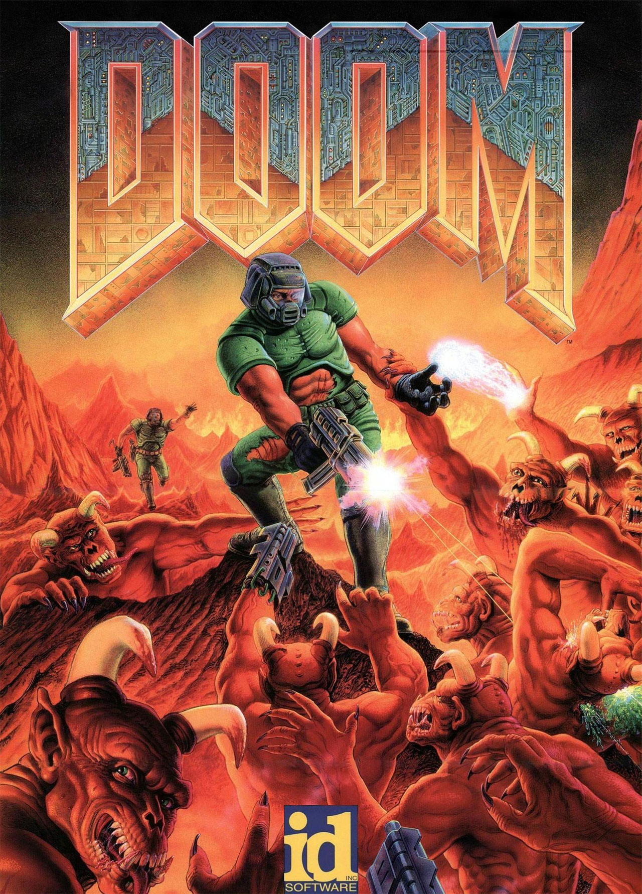 Doom klassisk boxkonst
