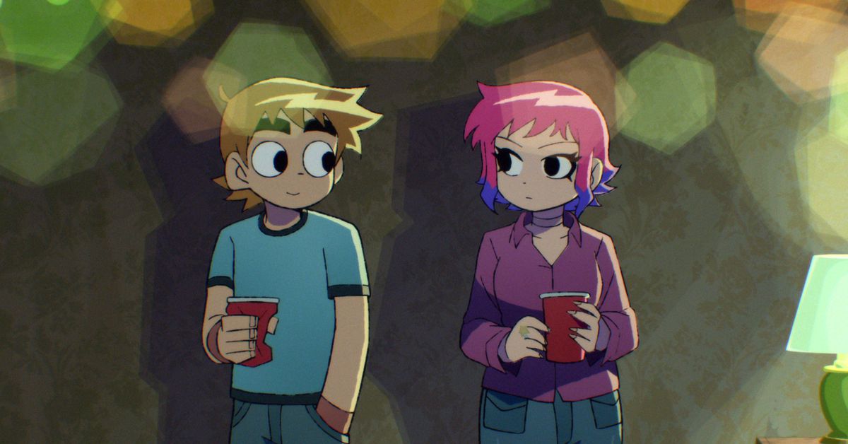 Netflix Scott Pilgrim-anime ser ut som en djärv ny version av en älskad serie