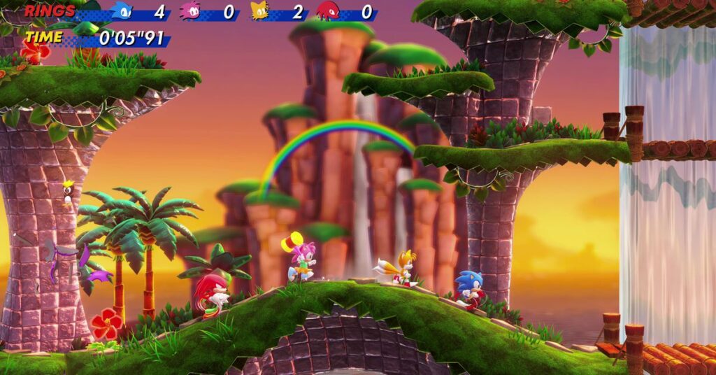 Sonic Superstars sätter en glansig snurr på det gamla Sonic the Hedgehog-spelet