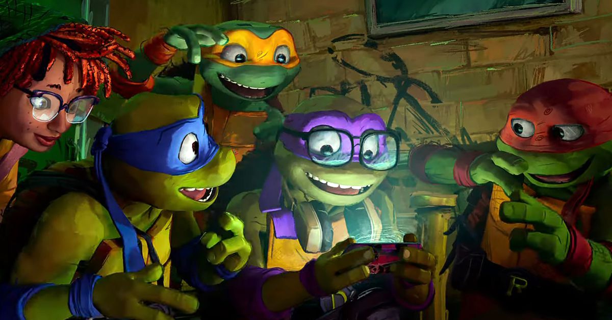 Teenage Mutant Ninja Turtles: Mutant Mayhem, Indiana Jones 5 och varje ny film att titta på hemma i helgen