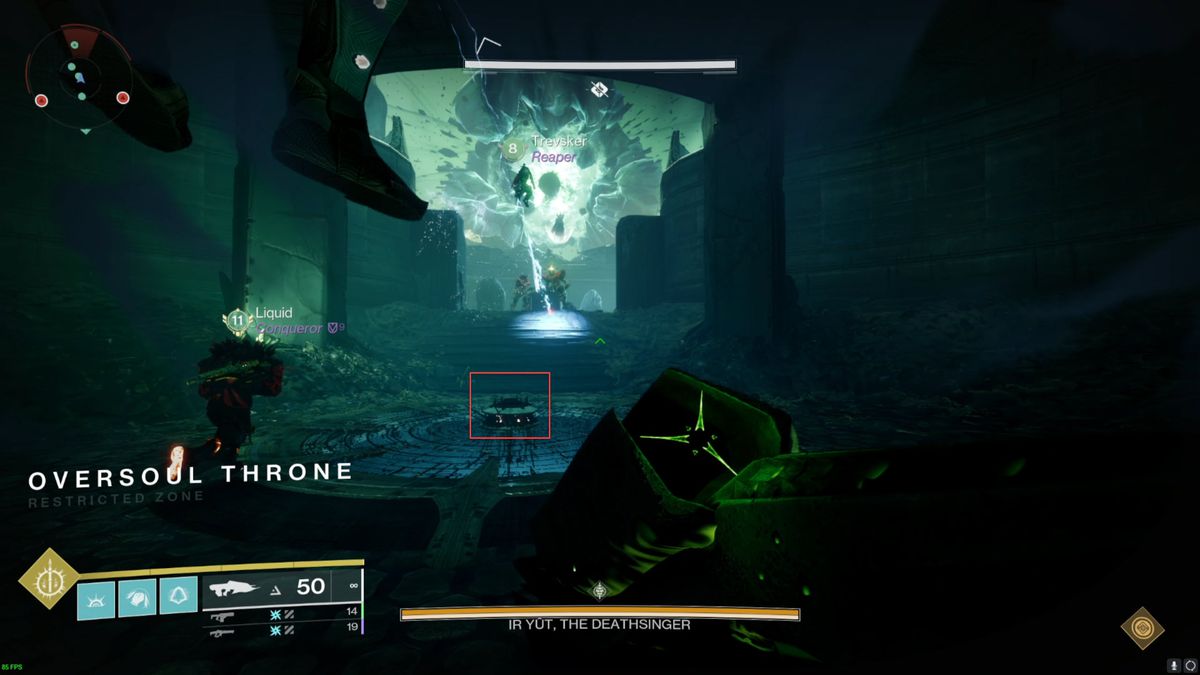 An image showing the Preservation node for Crota and Ir Yut.