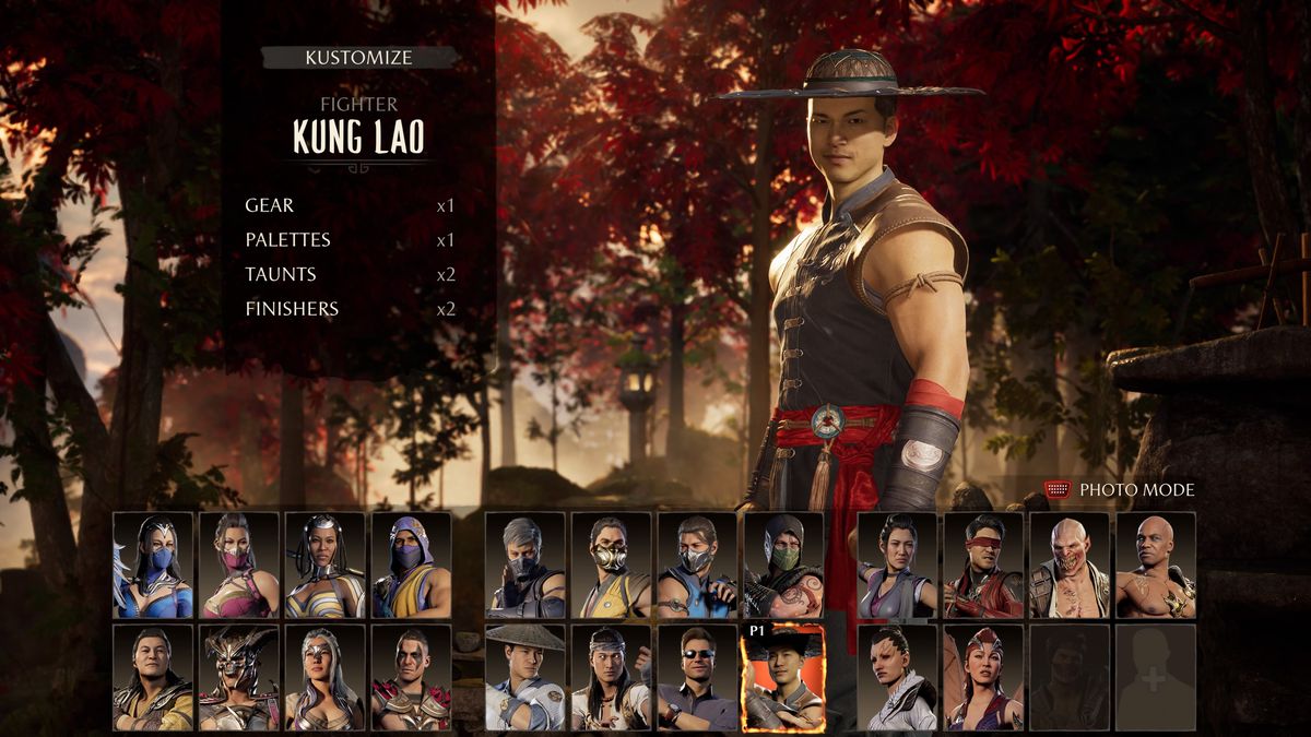 Kung Lao wears his bladed hat in Mortal Kombat 1