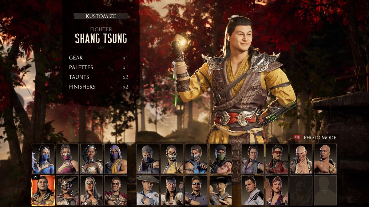 Shang Tsung holds a potion in Mortal Kombat 1