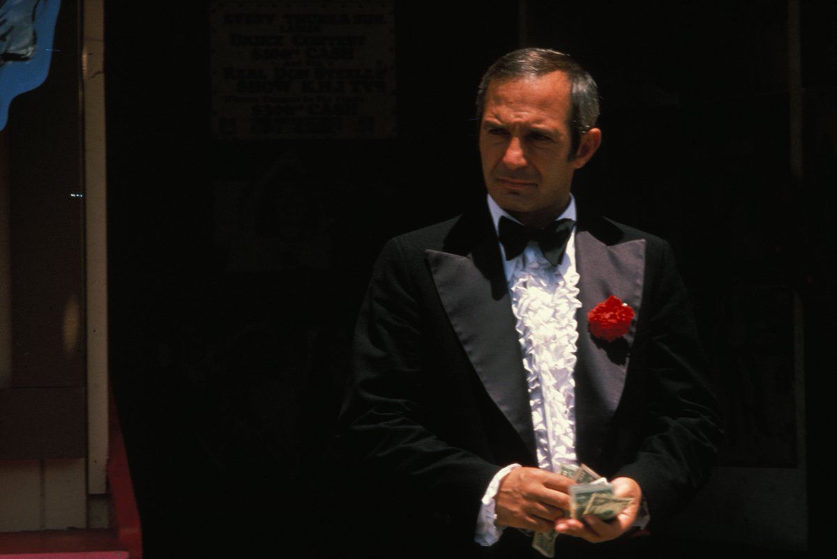 Ben Gazzara as Cosmo Vittelli in The Killing of a Chinese Bookie.