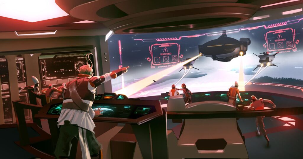 Starfinder Enhanceds nya valfria rymdskeppsstridsregler kan göra spelet snabbare