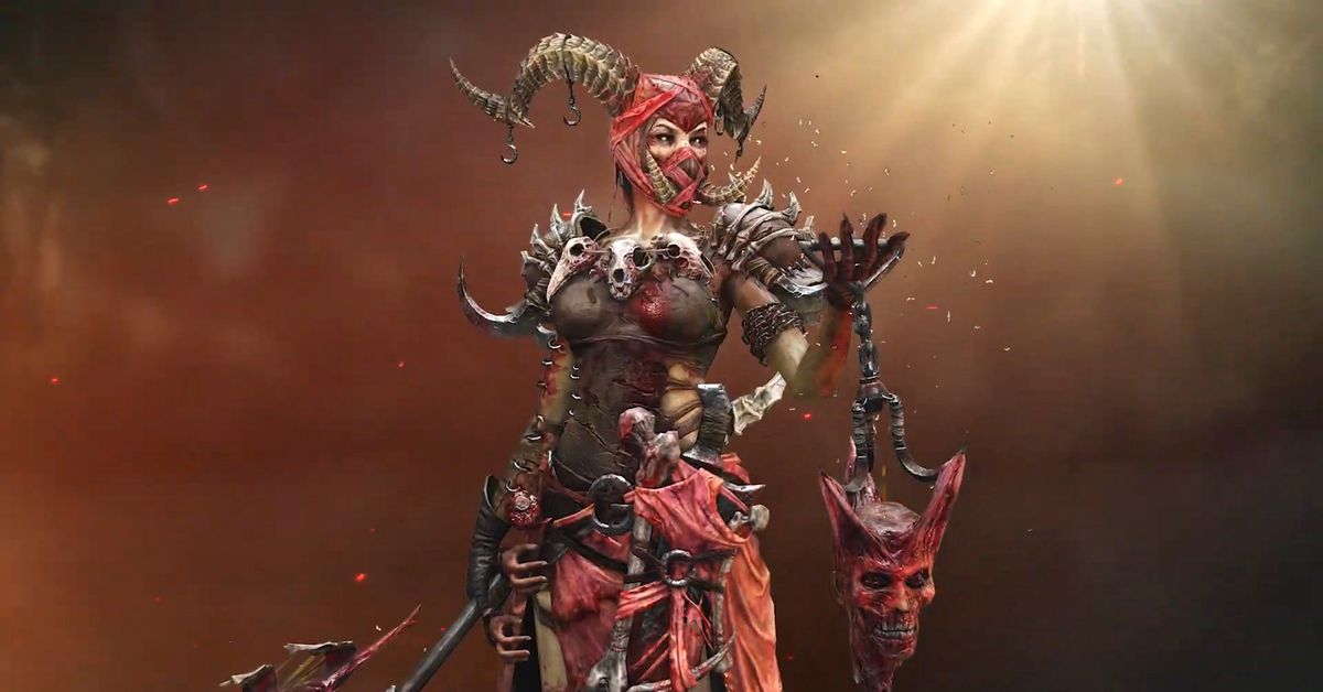 Alla får köttkostymer för Diablo Immortals nya slagpass med Butcher-tema