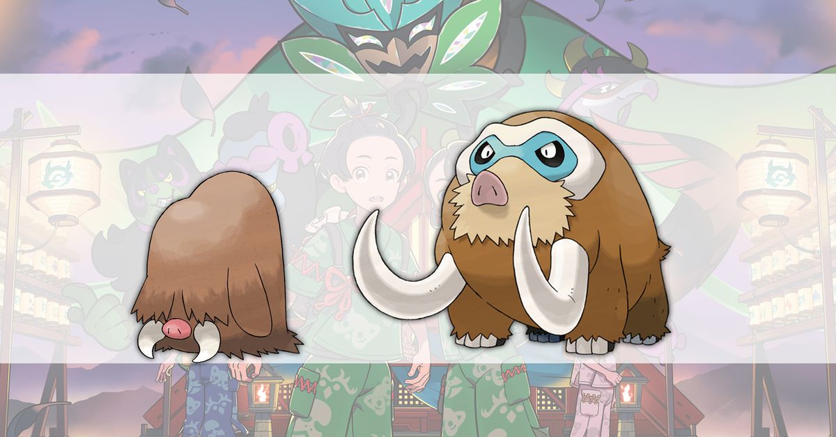 Hur man utvecklar Piloswine till Mamoswine i Pokémon Scarlet and Violet: The Teal Mask